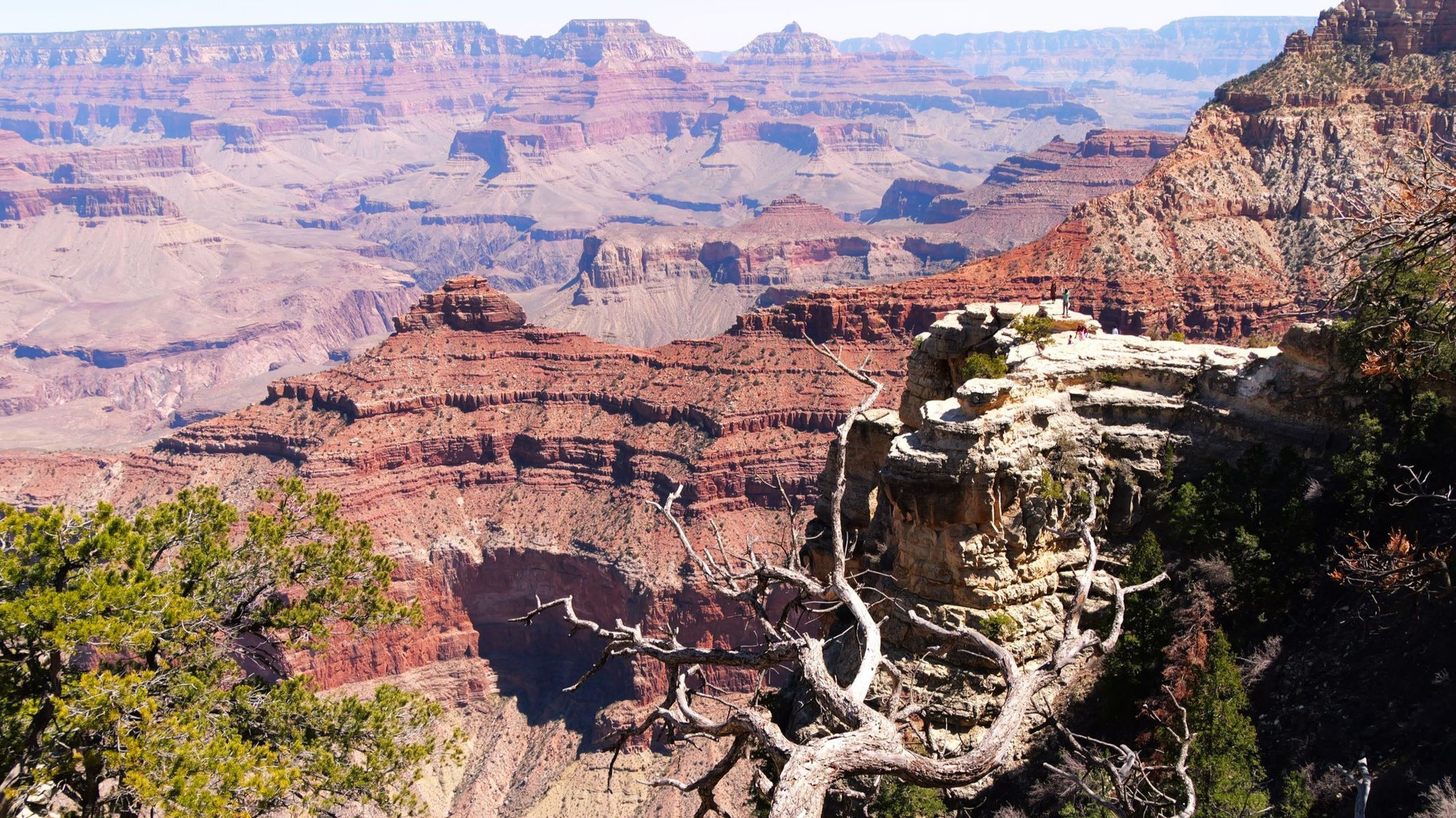 Pohľad na Grand Canyon.
