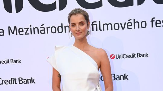 Česká topmodelka Denisa Dvořáková na párty v...