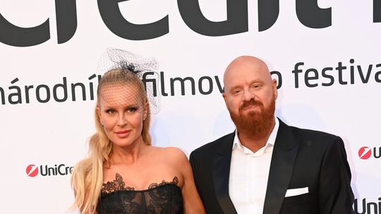 Česká modelka Simona Krainová a jej manžel...