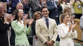 Kate, princezná z Walesu, Roger Federer, Mirka Federer
