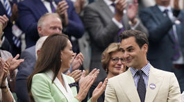 Roger Federer a princezná Kate