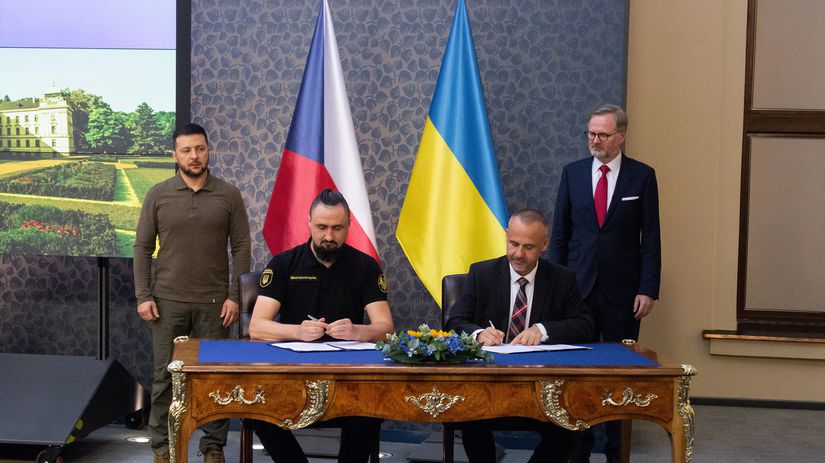 ČR Praha Ukrajina Zelenskyj návšteva uarus
