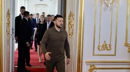 Bratislavský hrad, Boris Kollár, Volodymyr Zelenskyj, dostál, kozelová, Pčolinský, valášek