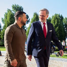 ČR Praha Ukrajina Zelenskyj návšteva uarus