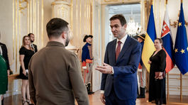 Ukrajinský prezident Volodymyr Zelenskyj sa...