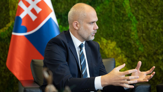 Minister obrany Martin Sklenár