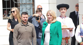 Zelenskyj, Čaputová, návšteva, Bratislava