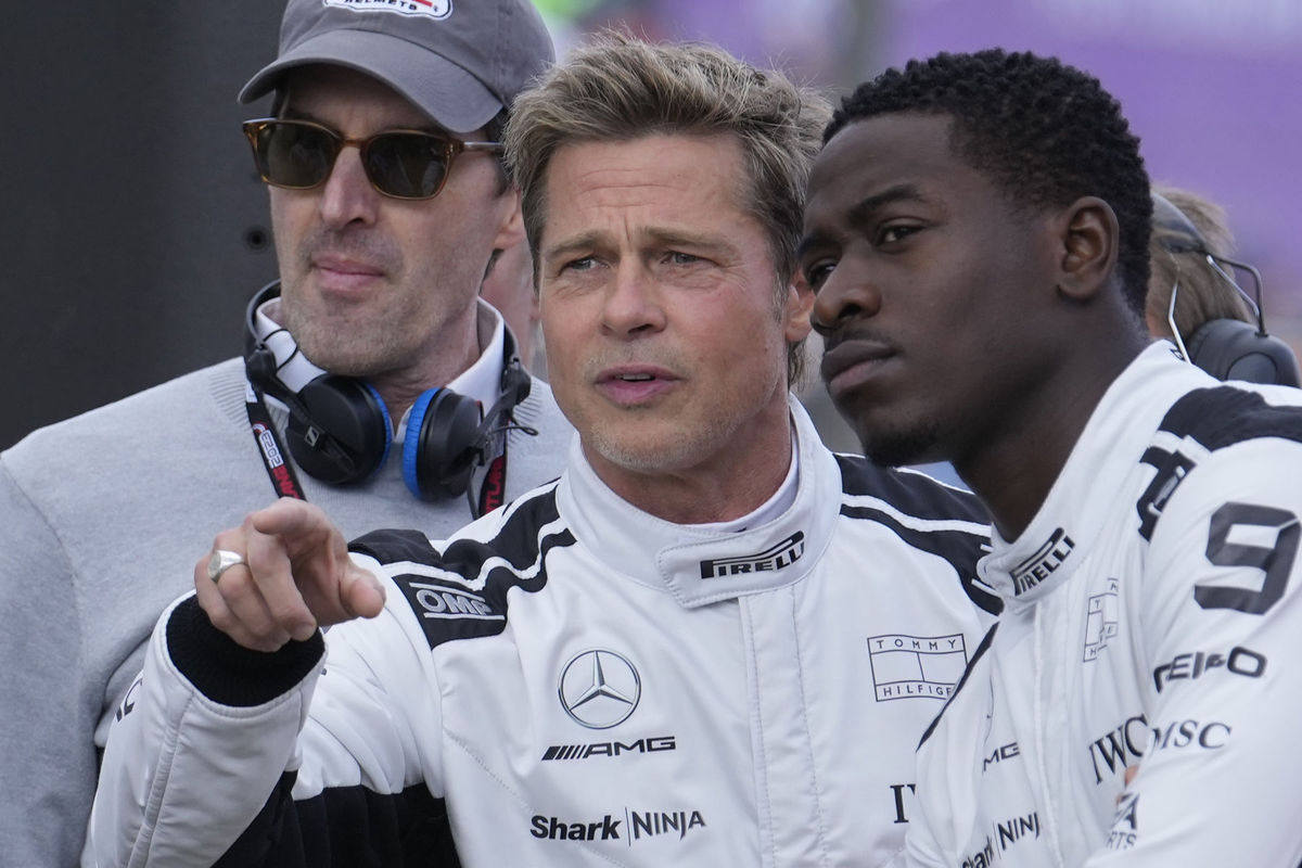 Herci Brad Pitt (vľavo) a Damson Idris sa...