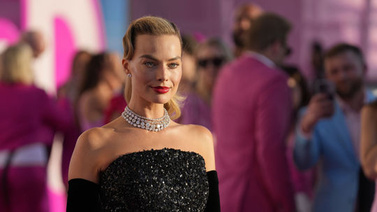 Herečka Margot Robbie na svetovej premiére...