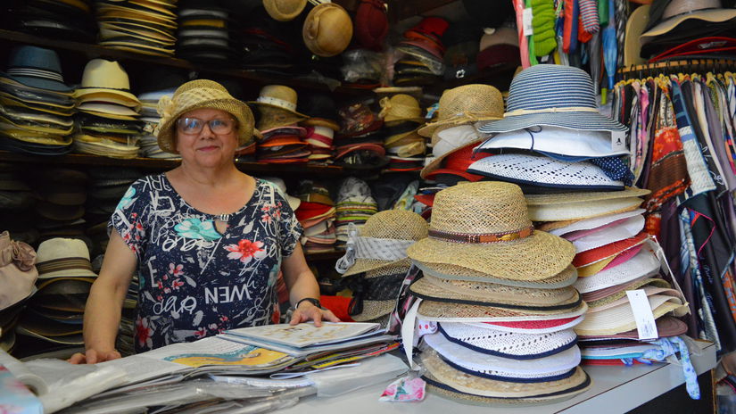 Eva Pepová, klobúky, obchod, predajňa, Trnava