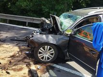 nehoda, čelná zrážka, Jerichov, polícia