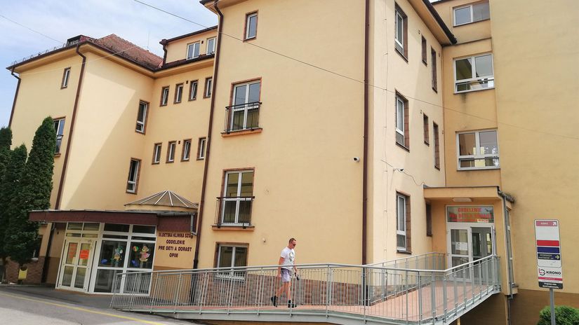 Detská klinika lučeneckej nemocnice.