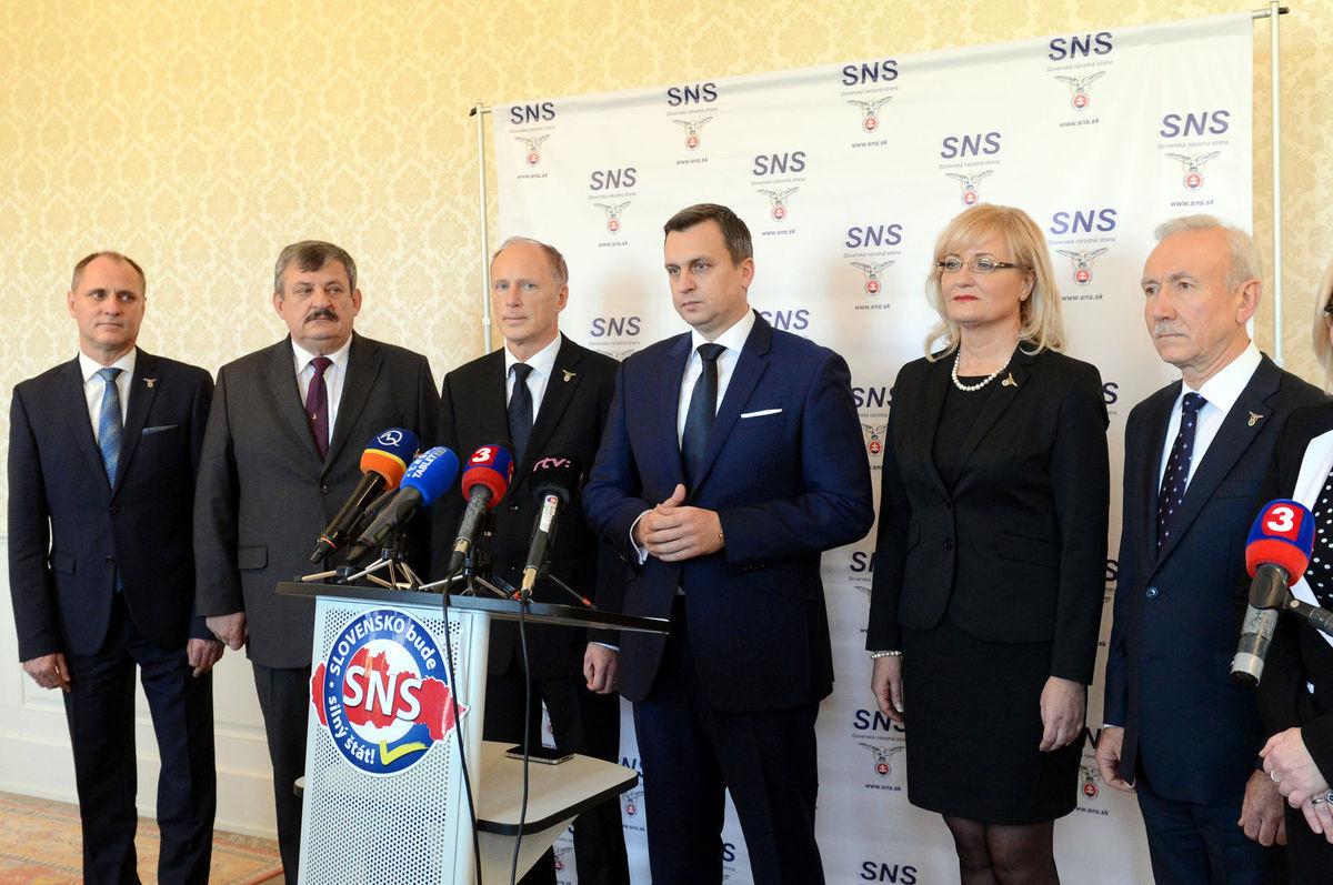 Niekdajší podpredseda SNS Vladimír Chovan...