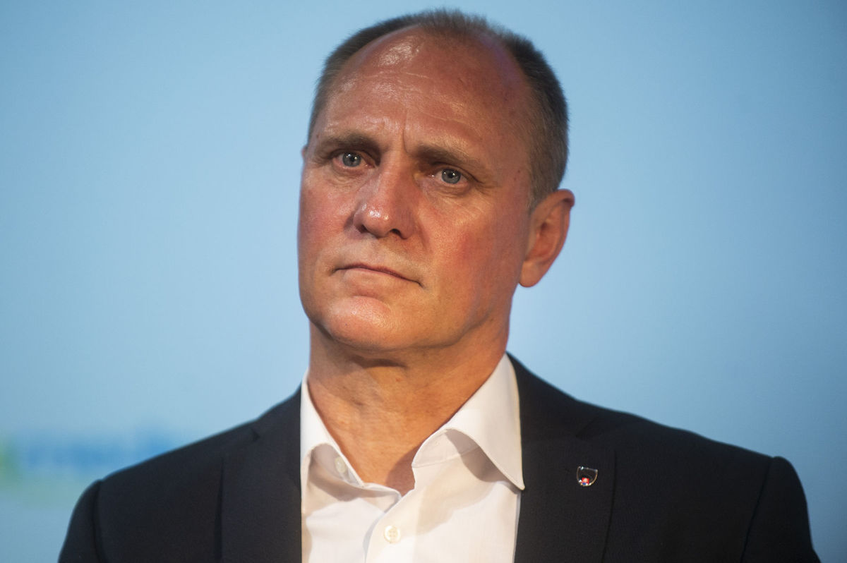 Na snímke predseda Slovenskej jazdeckej...