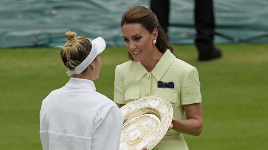 Víťazka ženskej dvojhry vo Wimbledone Markéta...
