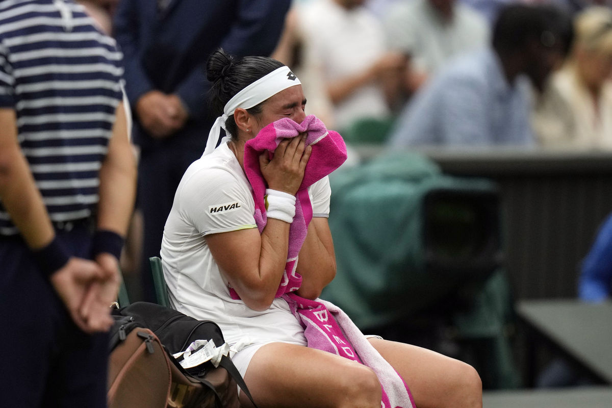 Emócie Ons Jabeurovej vo finále Wimbledonu.