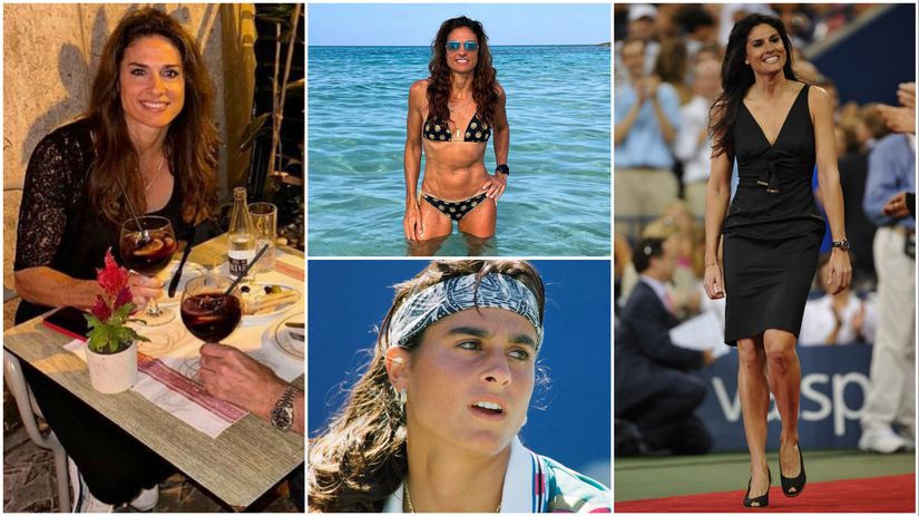 Slávna argentínska tenistka Gabriela...