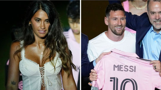 Krásna Antonella, Messi v ružovom. Američania šalejú, pozrite, ako vítali legendu