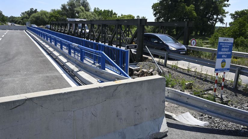 SR Čierna Voda potok most výstavba KEX