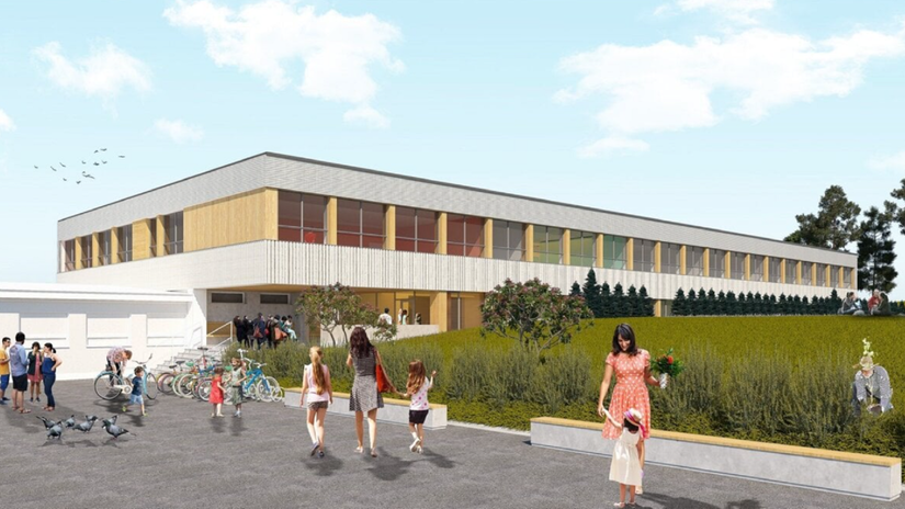 Prístavba školy má vyrásť do dvoch rokov.