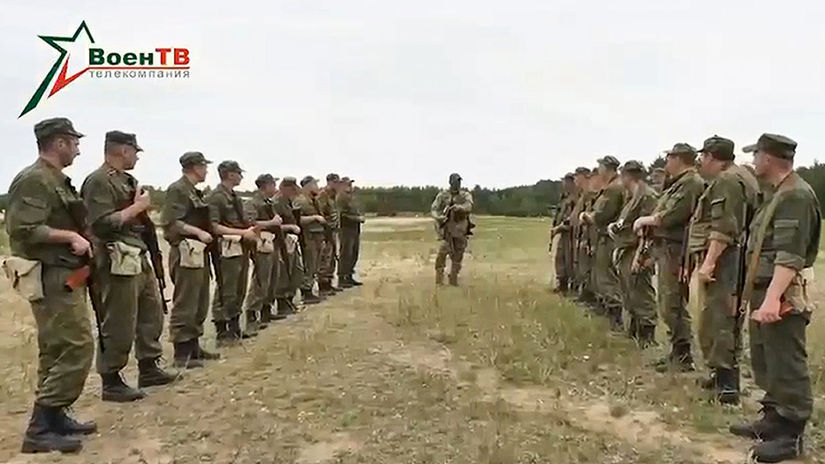 Bielorusko vagnerovci výcvik jednotky, Rusko,...