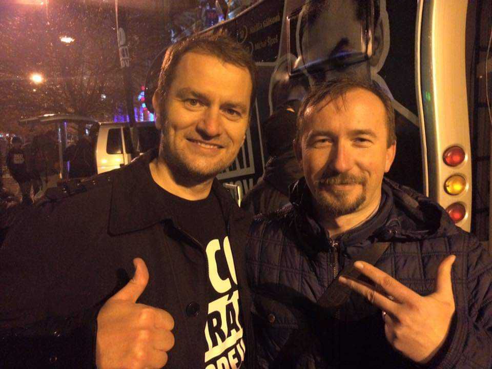 Miroslav Sopko a Igor Matovič počas...