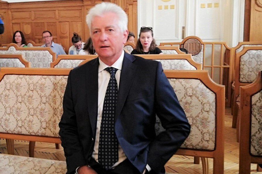 ozef Brhel starší - jeden z obžalovaných v...