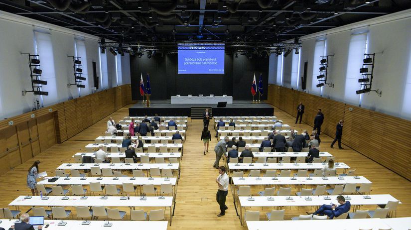 SR Bratislava NRSR parlament 97. schôdza...