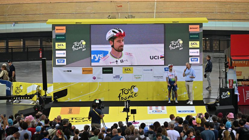 Peter Sagan bol jedným z mála cyklistov,...