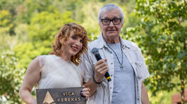 Herečka Vica Kerekes a režisér a riaditeľ...