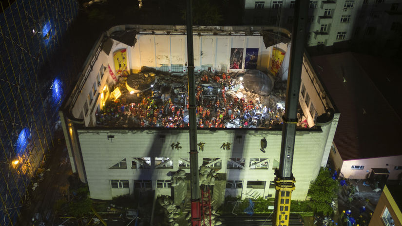 čína, záchranári