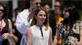 Speváčka Geri Halliwell a jej nohavicová...