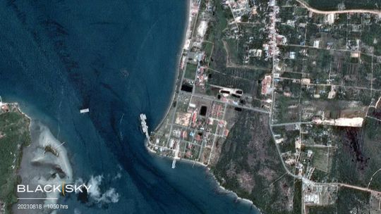 Kontroverzná námorná základňa v Kambodži je takmer hotová