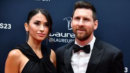37. Lionel Messi a Antonela Roccuzzová