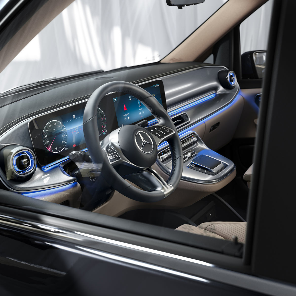 Nový Mercedes-Benz triedy V - exteriér