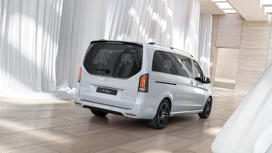 Nový Mercedes-Benz triedy V - exteriér
