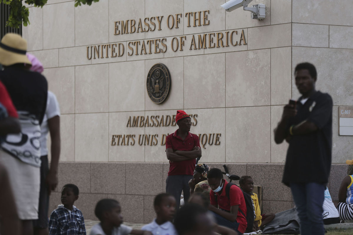 Haiti, ambasáda USA
