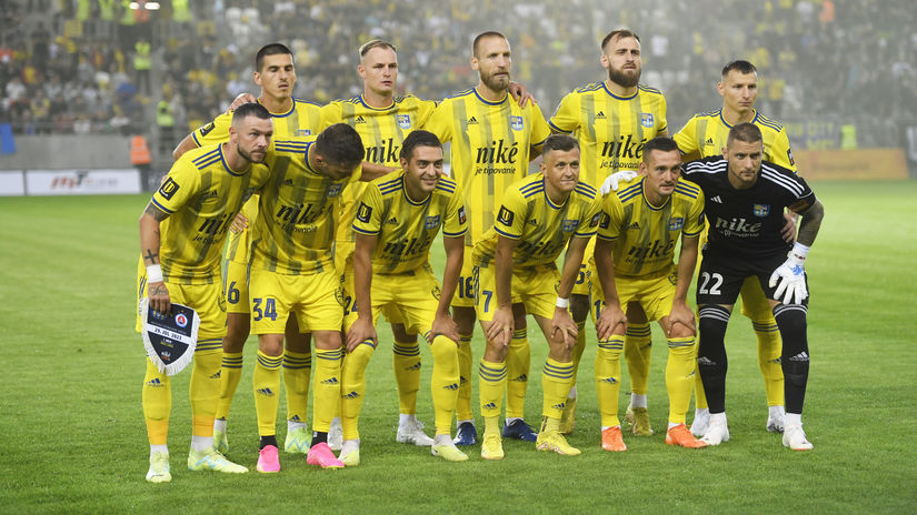 Jedenástka Košíc pred zápasom so Slovanom.