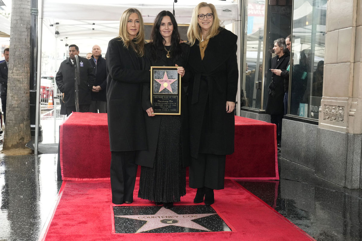 Courteney Cox Honored with a Star on the...