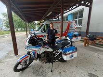 záchranár, Matej Karlák, motocykel