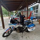 záchranár, Matej Karlák, motocykel