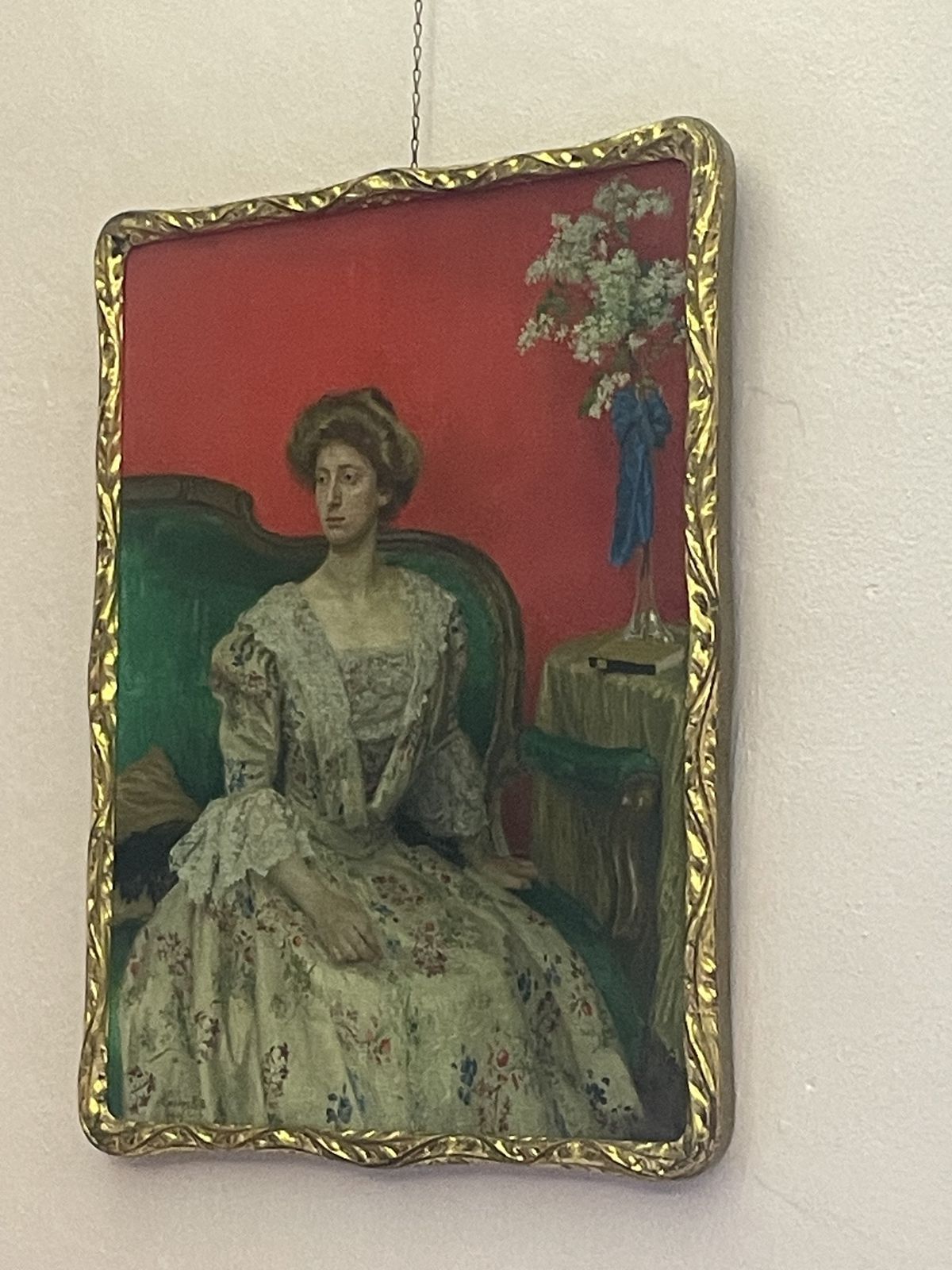 Sidonie Nádherná na obraze Maxa Švabinského.