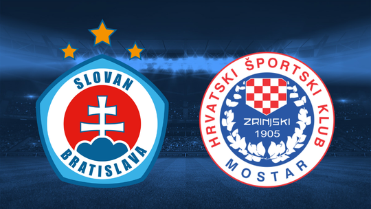 Zápas 3. predkola Ligy majstrov Slovan - Zrinjski Mostar sme sledovali ONLINE