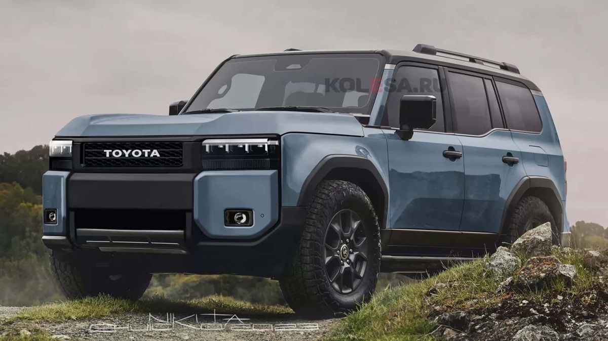 A takto si nový Land Cruiser predstavuje...