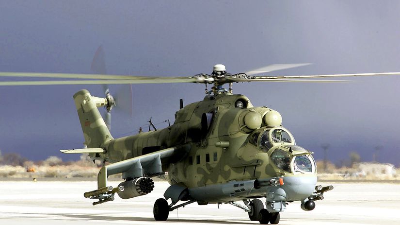Vrtuľník Mi-24P, vrtuľník