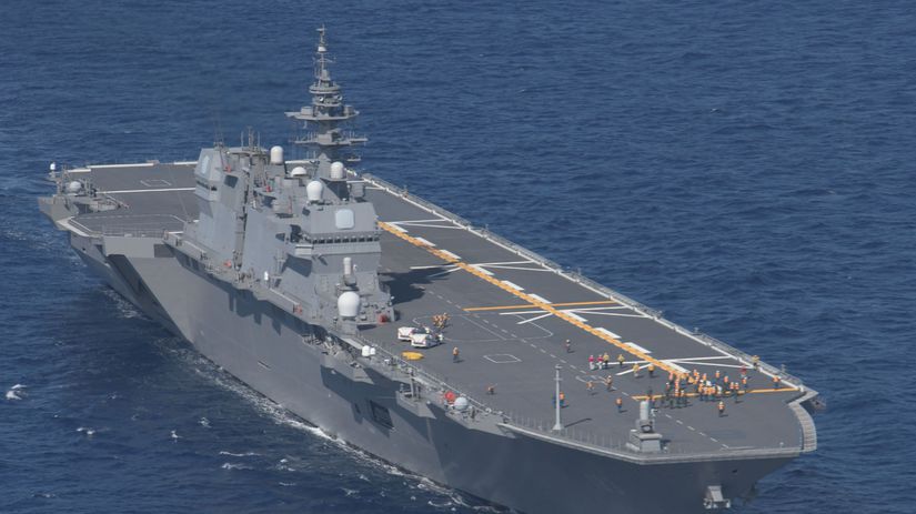 Japonský torpédoborec Izumo je v skutočnosti...