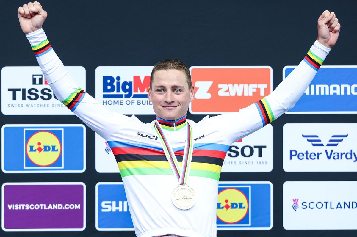 Le cycliste néerlandais Mathieu van der Poel sera...