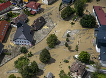 Slovinsko počasie záplavy povodne