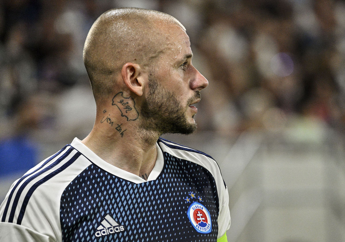 Kapitán Slovana Vladimír Weiss ml.