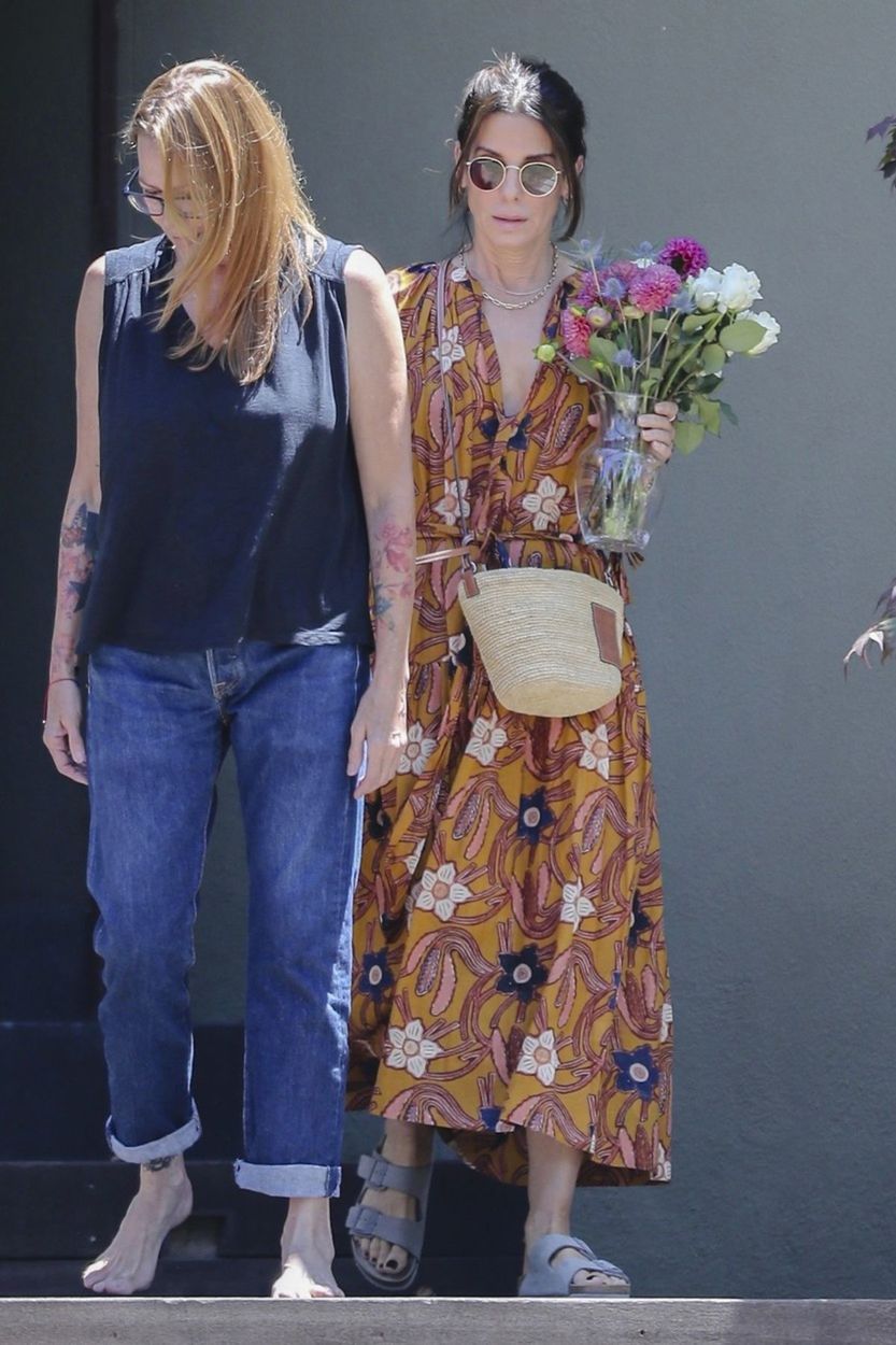 Herečka Sandra Bullock na zábere z konca júla,...